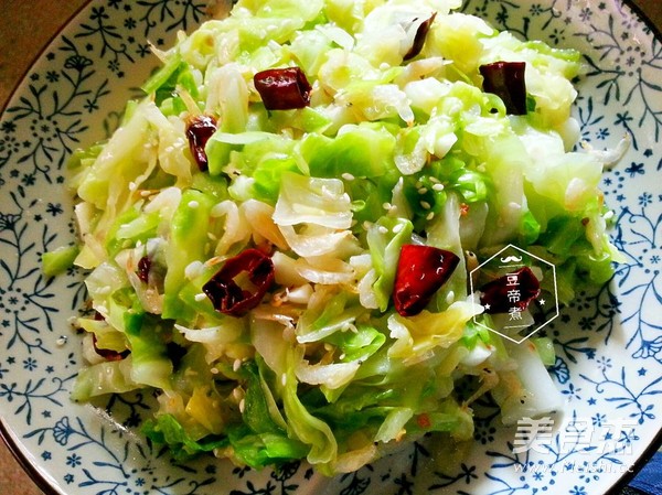 虾拌菜的做法步骤:6