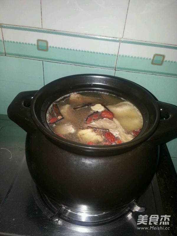 药膳老鸭汤的做法步骤:4