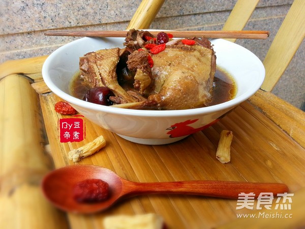 药膳老鸭汤的做法步骤:7