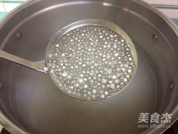 豆浆香芋西米露的做法步骤：4