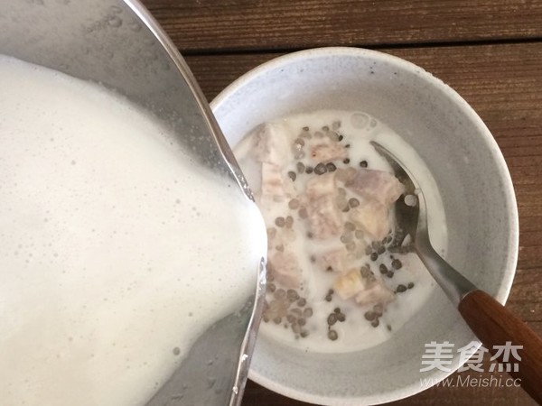 豆浆香芋西米露的做法步骤：11