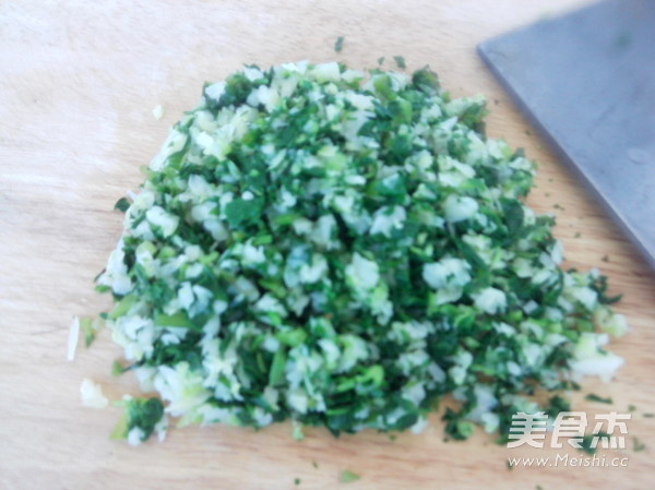 芹菜胡萝卜馅饼的做法步骤:6