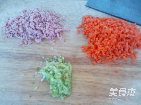 芹菜胡萝卜馅饼的做法步骤:7
