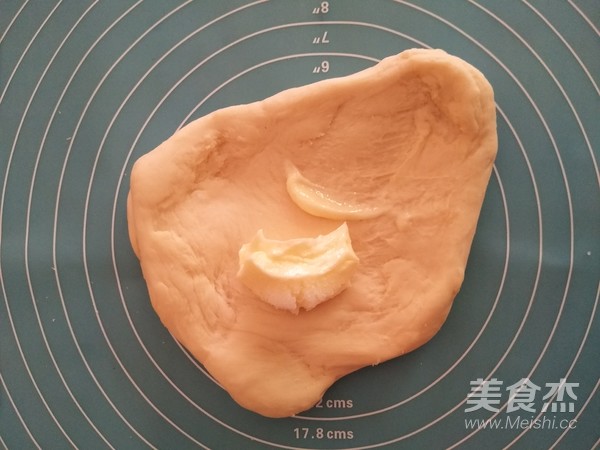 红豆沙面包卷的做法步骤:4