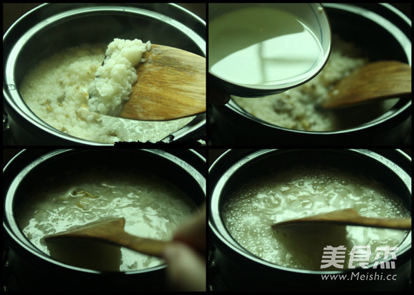 韩式鲍鱼粥的做法步骤：9