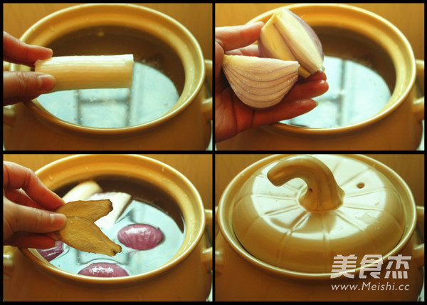 韩式牛尾汤的做法步骤:10