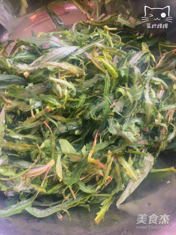 凉拌苦菜的做法步骤：9