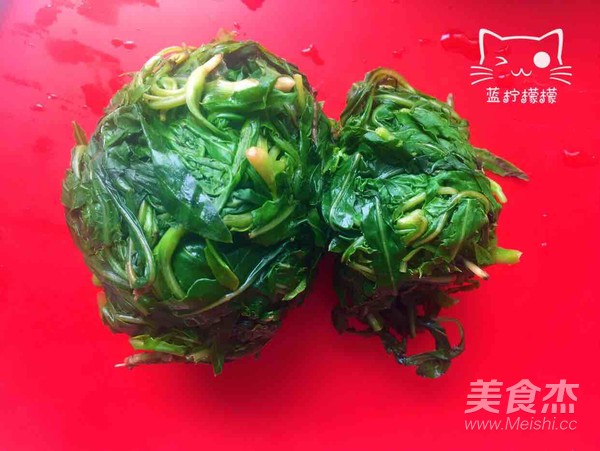 凉拌苦菜的做法步骤:9