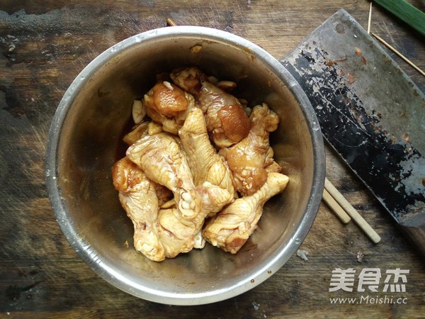 炸鸡腿的做法步骤:5
