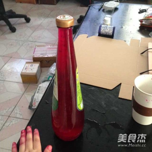 仙人掌果果汁的做法步骤:7