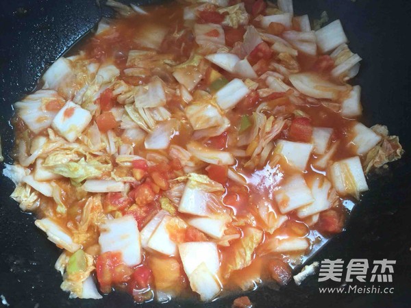 养生疙瘩汤的做法步骤:7