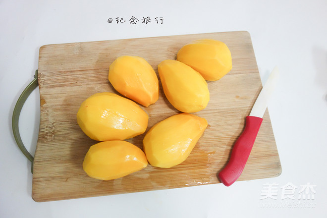 健康无添加的芒果奶昔的做法步骤：1