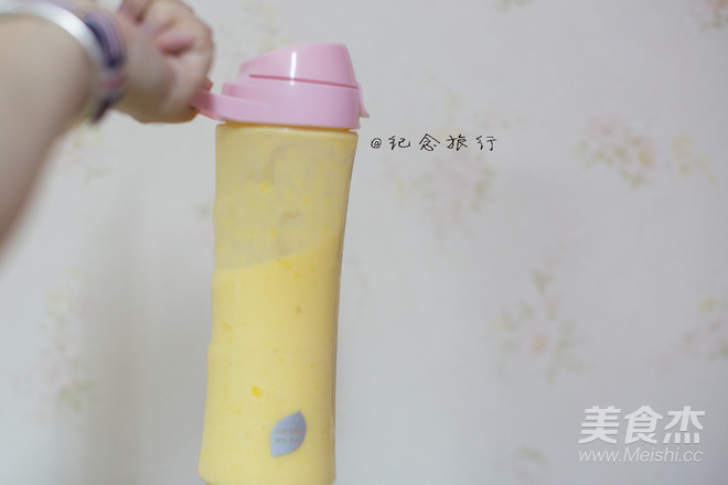 健康无添加的芒果奶昔的做法步骤:7