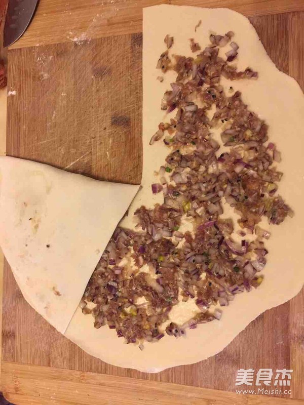 千层肉饼的做法步骤：5
