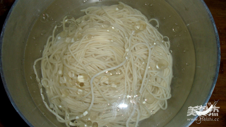 豆角焖面的做法步骤:9