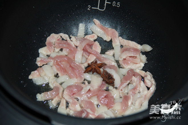 豆角焖面的做法步骤:12