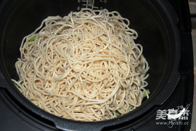 豆角焖面的做法步骤:16