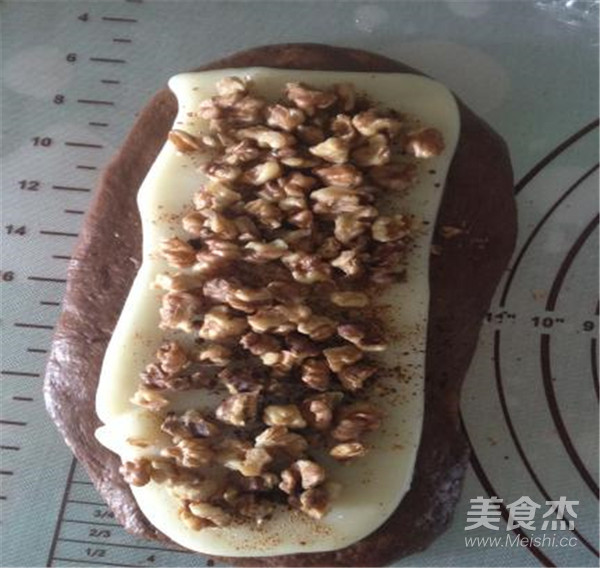 可可麻薯软欧的做法步骤:10