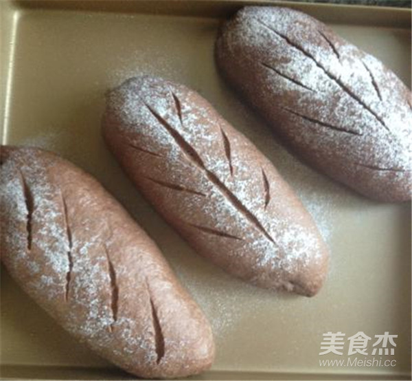 可可麻薯软欧的做法步骤:12