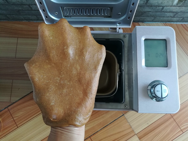 红糖肉桂核桃面包的做法步骤:4
