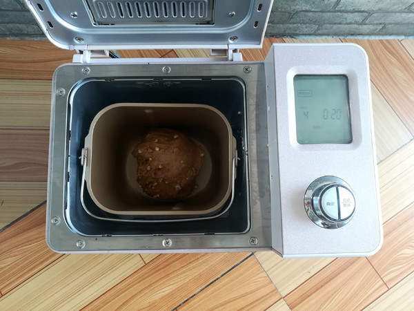 红糖肉桂核桃面包的做法步骤:6