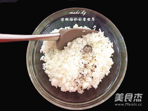 芝士火腿焗饭,我的日常美味晚餐的做法步骤:4
