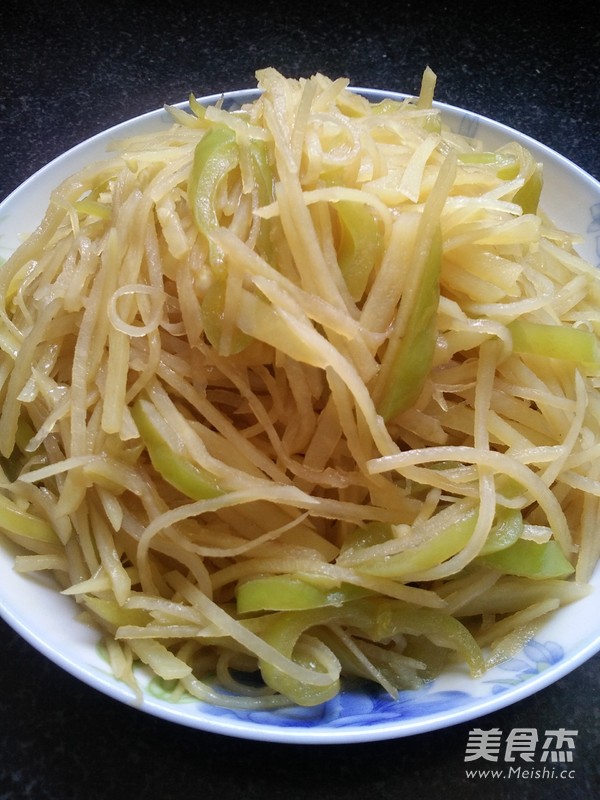 酸辣土豆丝的做法步骤：6