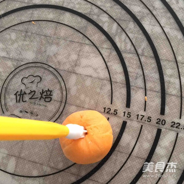 日式烧果子--橘子红了的做法步骤:7