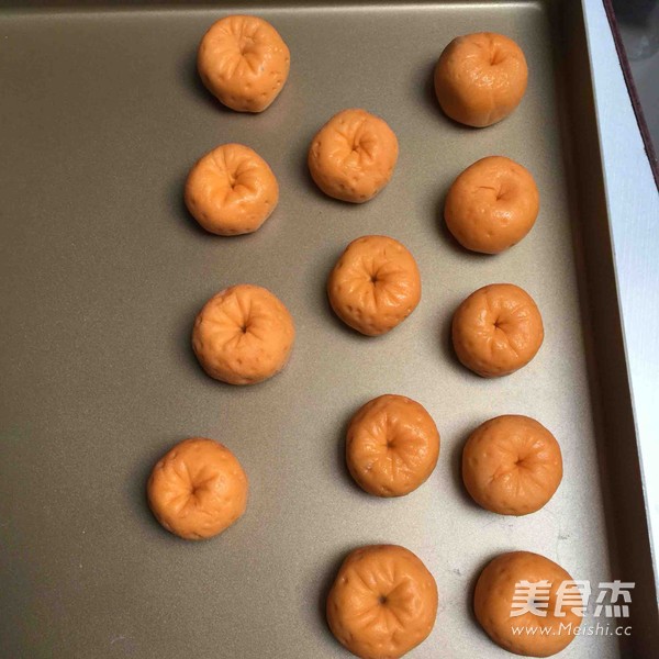 日式烧果子--橘子红了的做法步骤:9