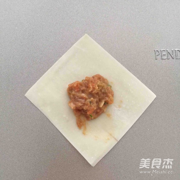 春色--马蹄莲馄饨的做法步骤：10