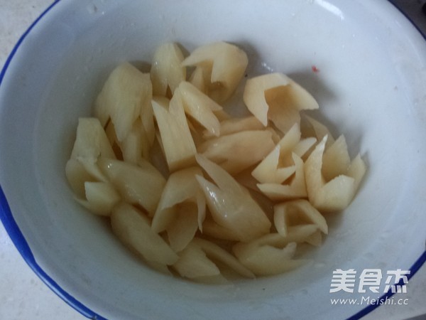 丽花茭白的做法步骤:11