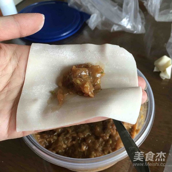 虾仁馄饨的做法步骤：9