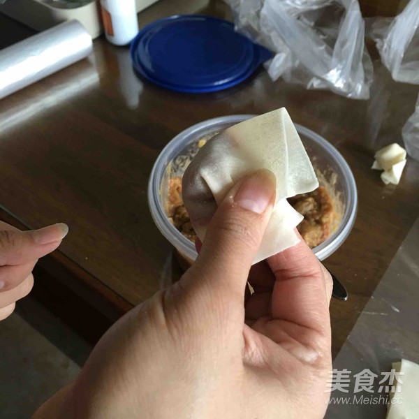 虾仁馄饨的做法步骤：10