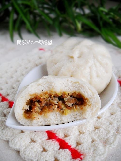 卷心菜鲜肉包子的做法步骤:13