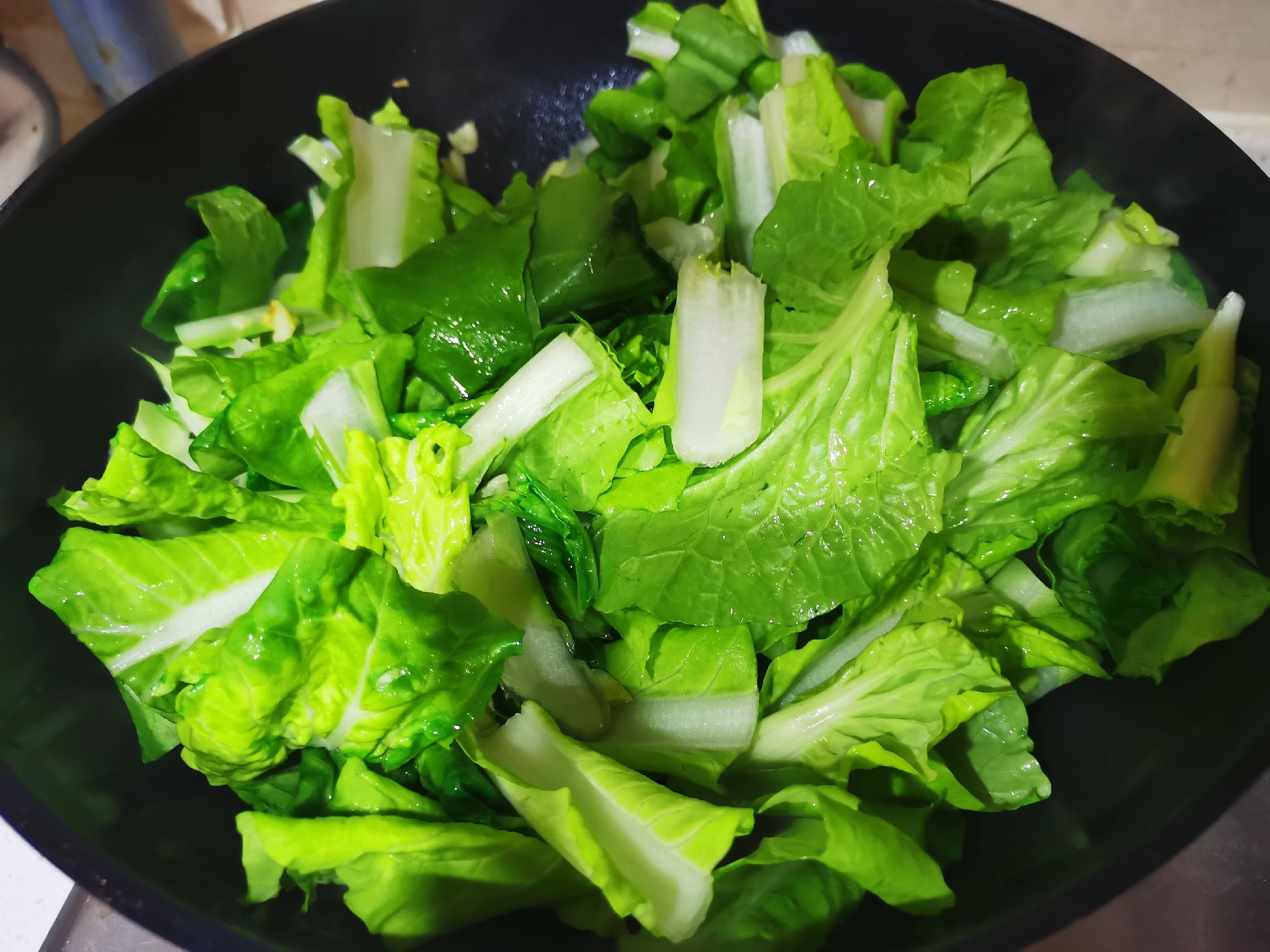 蒜蓉小白菜的做法步骤：4