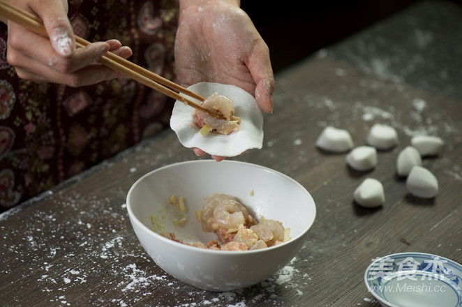 水晶虾饺皇的做法步骤:7