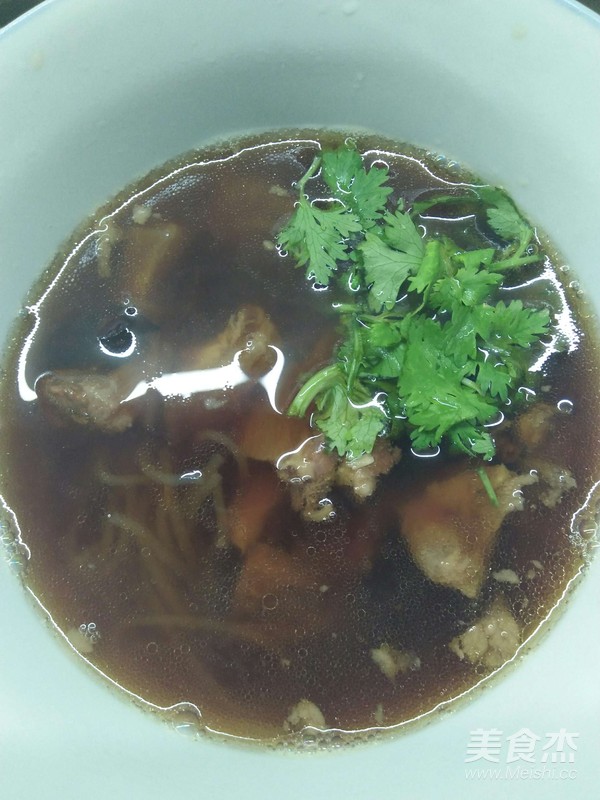 牛肉粉丝汤的做法步骤：5