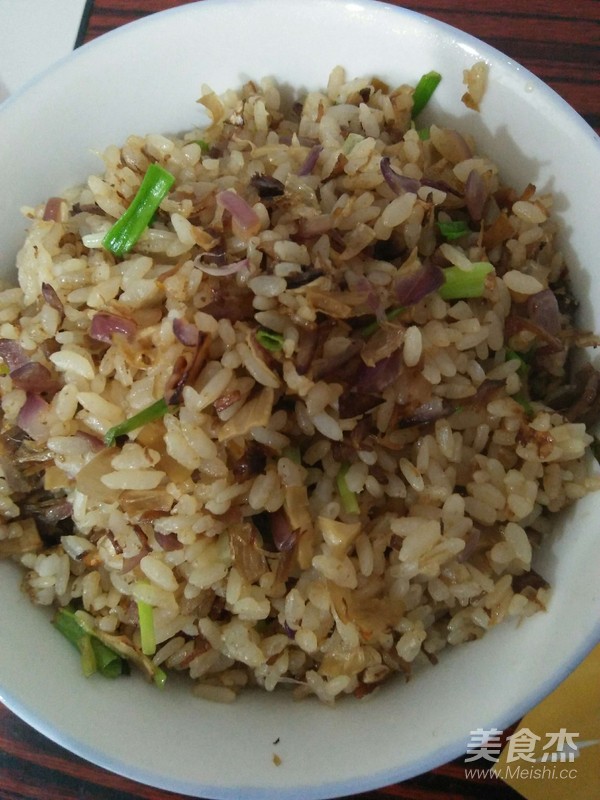 蚝油炒饭的做法步骤：11