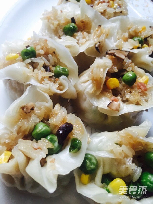 腊鸭烧麦的做法步骤:14