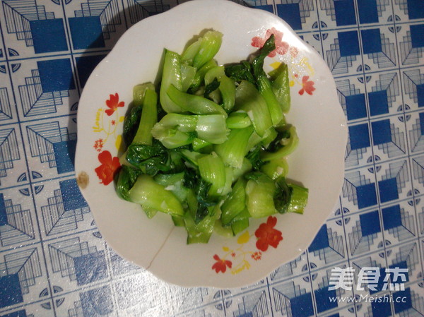 蒜蓉小油菜的做法步骤：9