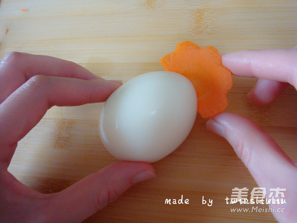 萌版炒饭小鸡的一家的做法步骤：6
