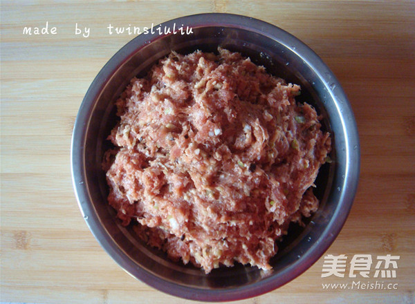 春节餐桌必备菜四喜丸子的做法步骤:9