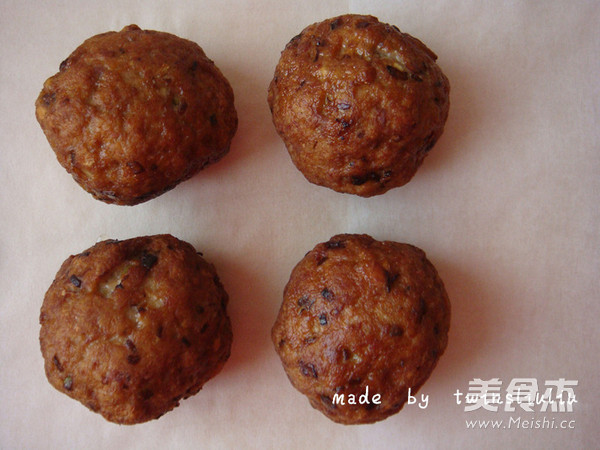 春节餐桌必备菜四喜丸子的做法步骤:12