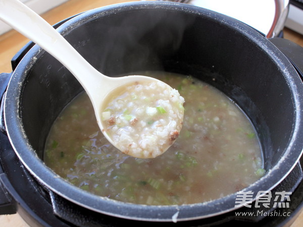 牛肉粥的做法步骤:8