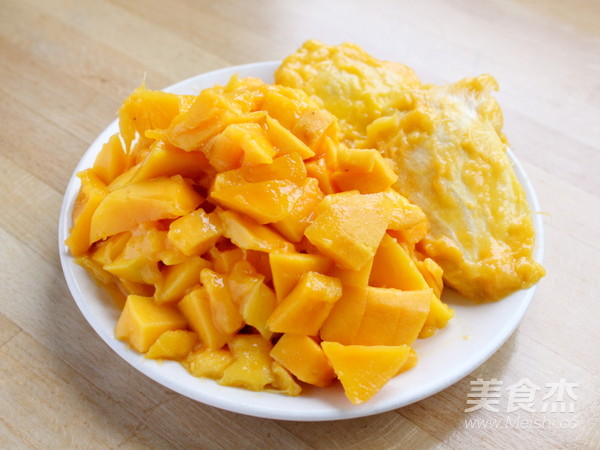 无糖芒果酱的做法步骤:4