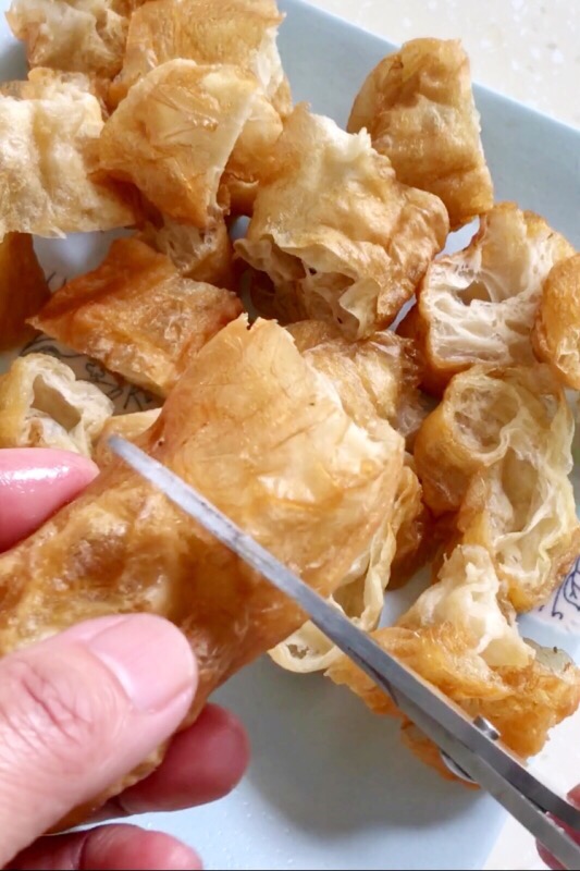 芒果油条虾的做法步骤:3