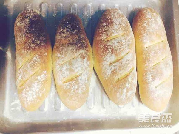 全麦面包的做法步骤:13