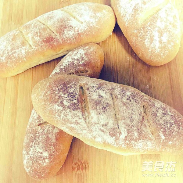 全麦面包的做法步骤:14