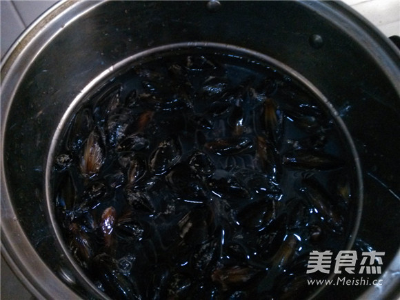 姜汁海虹的做法步骤:3