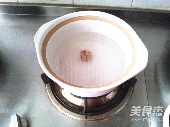 小白菜氽丸子的做法步骤:9